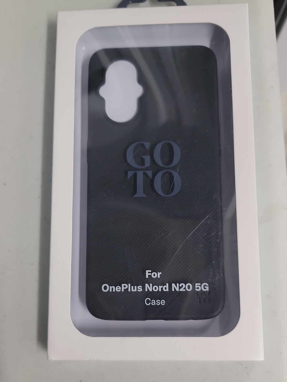 T-Mobile GoTo OnePlus GO TO Black Textured Protective Case